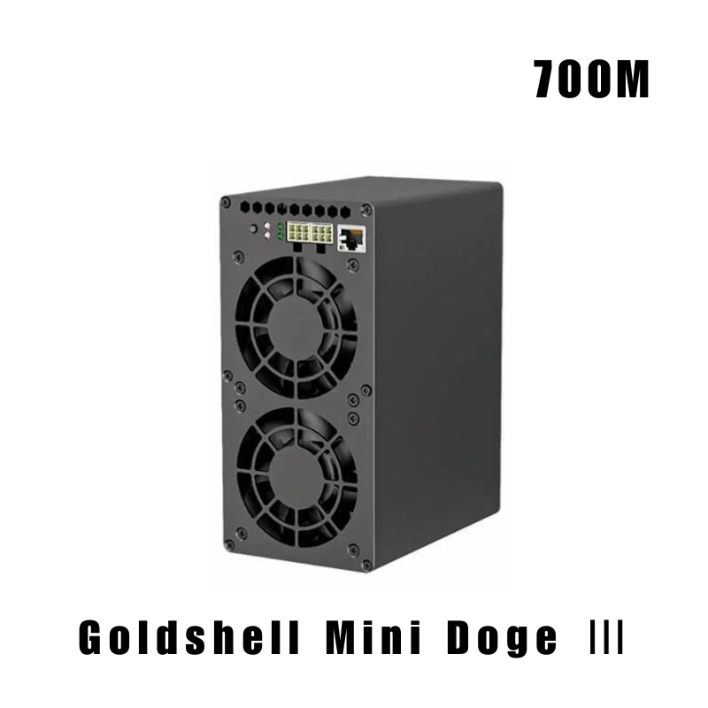 Goldshell MINI DOGE Ⅲ+ Wifi 810M 500W Litecoin/Dogecoin
