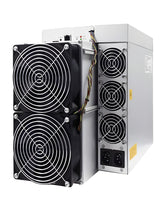Antminer Z15 Pro 840 kSol/s 2780 W Zcash miner (Equihash): three-quarter view, fans and power supply