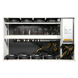 8 GPU mining kit: B75 motherboard, 8GB RAM, 64GB SSD, 2500W power supply - Image 2