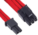 Braided PCI-E extension cable, 8-pin to 8-pin (6+2), 25 cm - Image 5