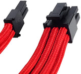 Braided PCI-E extension cable, 8-pin to 8-pin (6+2), 25 cm - Image 2