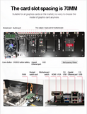 8 GPU mining kit: B75 motherboard, 8GB RAM, 64GB SSD, 2500W power supply - Image 4