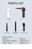 Air Duster cordless dust blower, 40000 rpm, 6000mAh rechargeable battery - Image 3