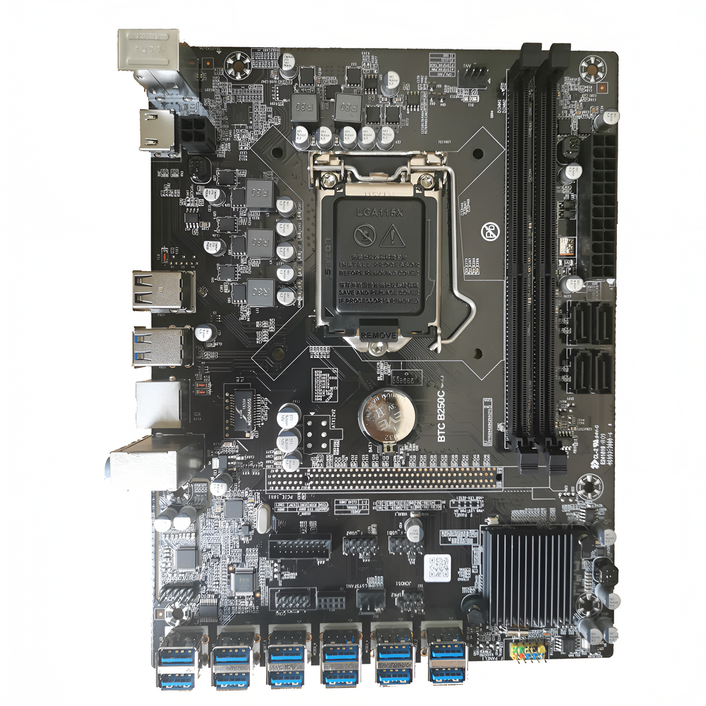 Placa base BTC-B250C 12 USB - LGA1151