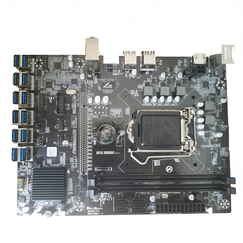 Placa base BTC-B250C 12 USB - LGA1151 - Imagen 2