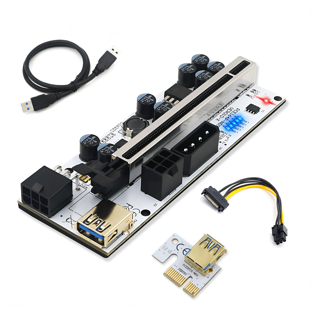 8x risers PCI-E V010S Plus