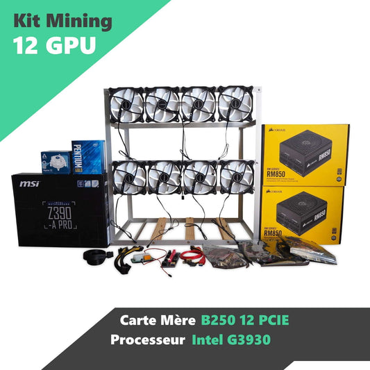 B250 mining rig kit - 12 GPU