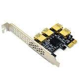 Carte adapteur PCIE 1x à 4 USB Riser - Image 4