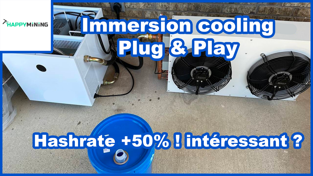 Immersion Cooling Plug &amp; Play. Hash rate +50%! Interesting ? 