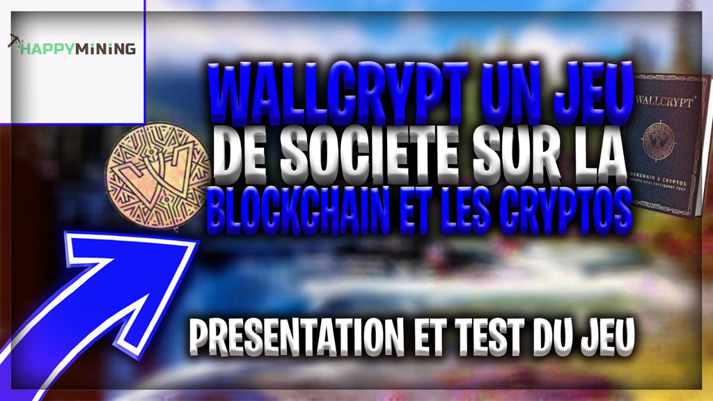 Wallcrypt, a board game about blockchain and cryptocurrencies. A presentation and review of the game! 