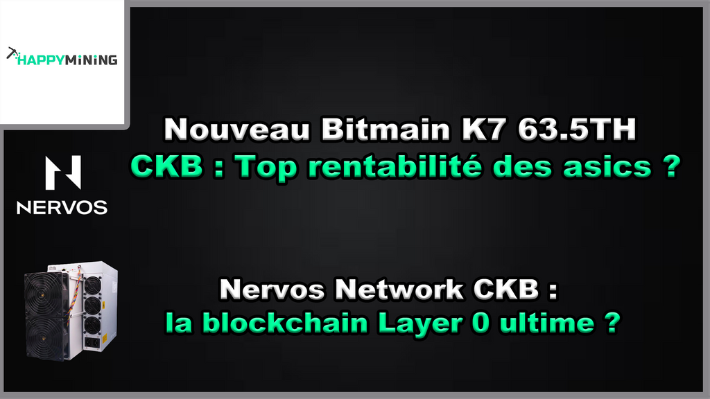 New Bitmain K7 CKB 63.5TH: The Top Mining Profitability? Introducing the Nervos Network CKB 