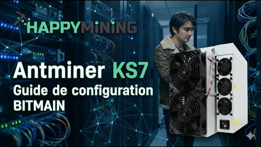 Antminer KS7 - Guide d'installation et de démarrage (Tutoriel Kaspa de A à Z) 🛠️