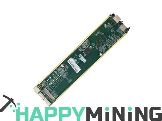 Carte contrôleur Hydro Bitmain vue angle - pièce de remplacement ASIC