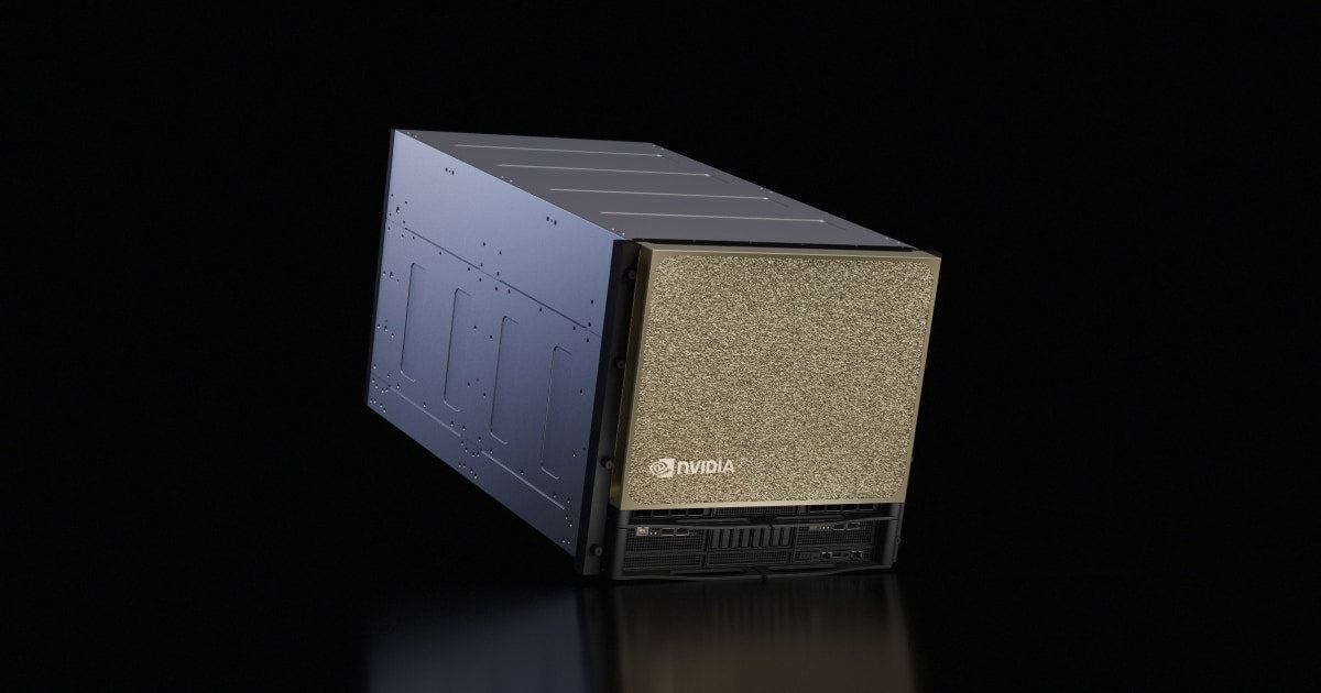 NVIDIA DGX B300 system with 8 Blackwell Ultra GPUs