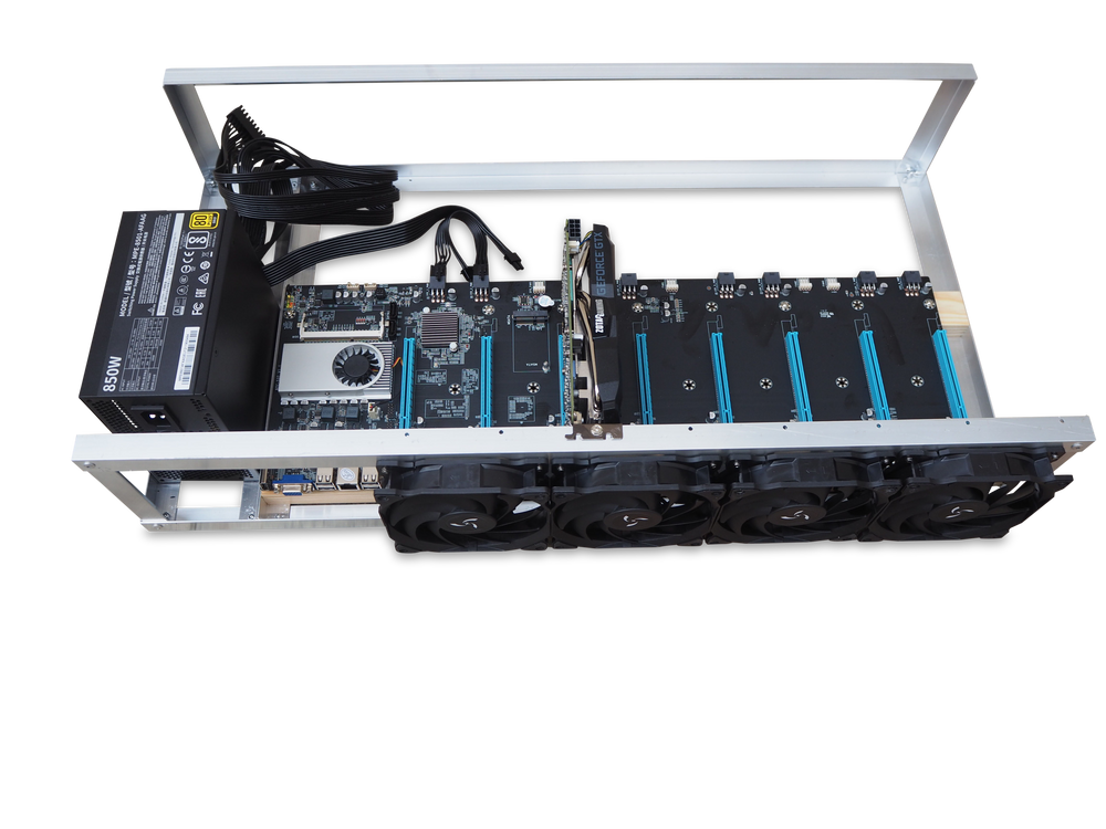 Mining Frame - Châssis artisanal 8GPU pour BTC-S37 T37 D37 - Image 6