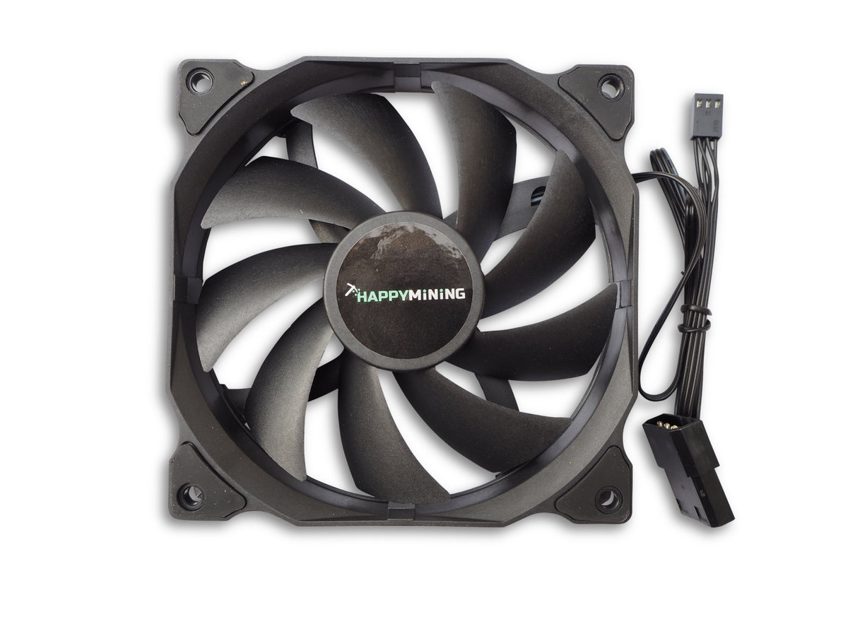 Ventilateur 120mm 52CFM 4pins silencieux (Par 5)