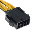 Cable divisor PCIe de 8 pines a 2 x PCIe de 8 pines (6+2) (pack de 4) - Imagen 3