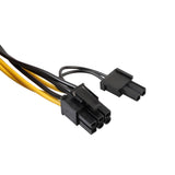 Cable divisor PCIe de 8 pines a 2 x PCIe de 8 pines (6+2) (pack de 4) - Imagen 5