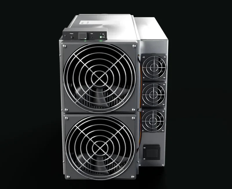 Vista 360° del Antminer S23 305TH 3500W BITCOIN – modelo 3D de Happy Mining